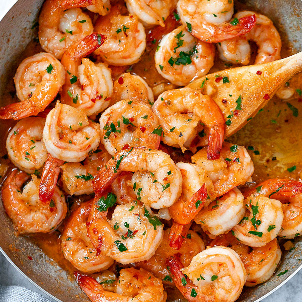 GARLIC SHRIMP IN MARGARINA