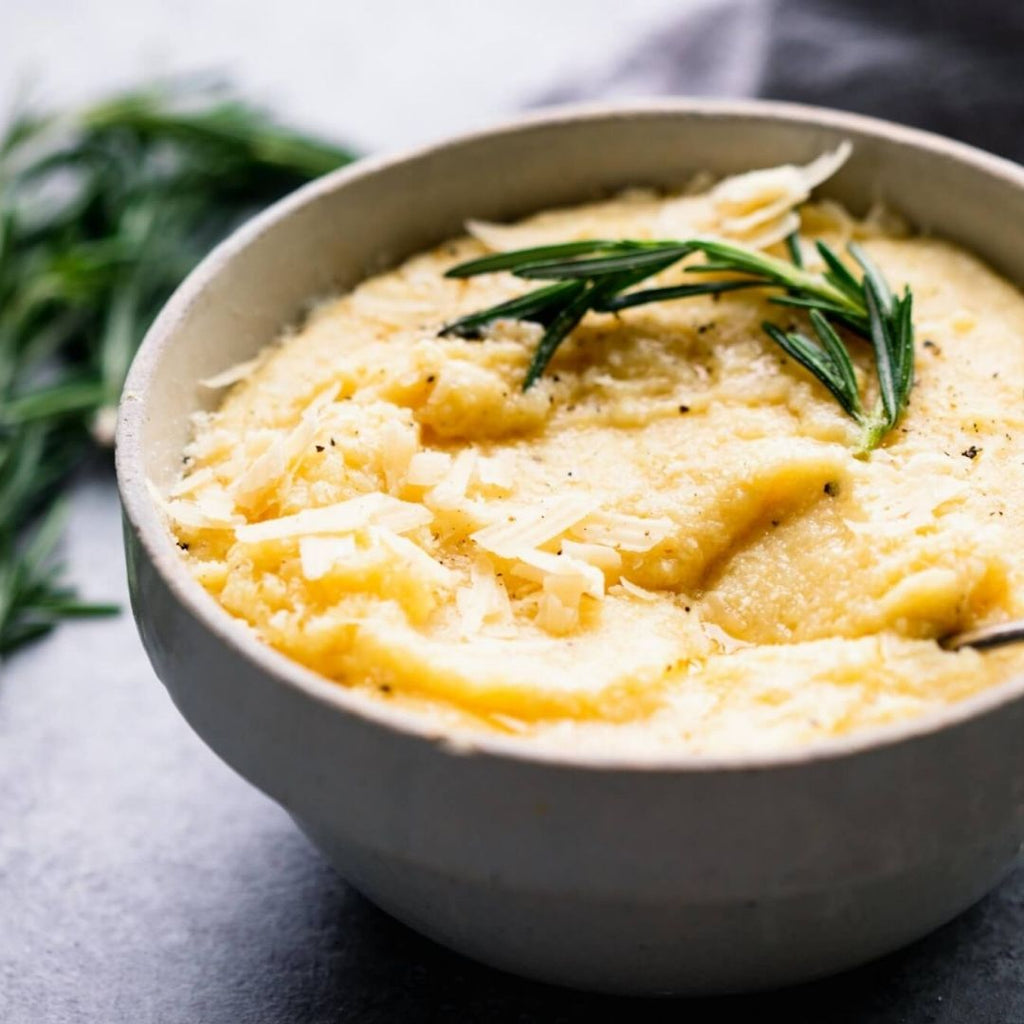 PERFECTLY CREAMY POLENTA