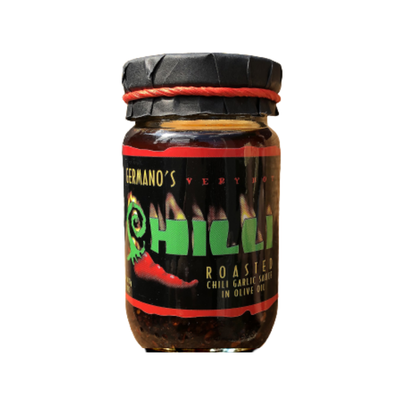 Germano's Chilli Roasted Chili Garlic Sauce in Olive Oil