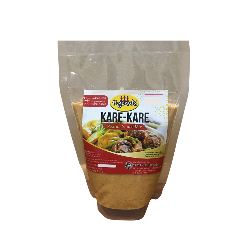 Fayenuts Kare-Kare Peanut Sauce Mix 250g