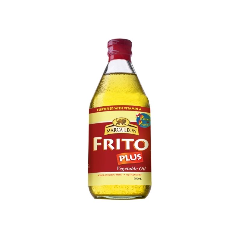 Frito Plus Vegetable Oil 350ML Glass Bottle
