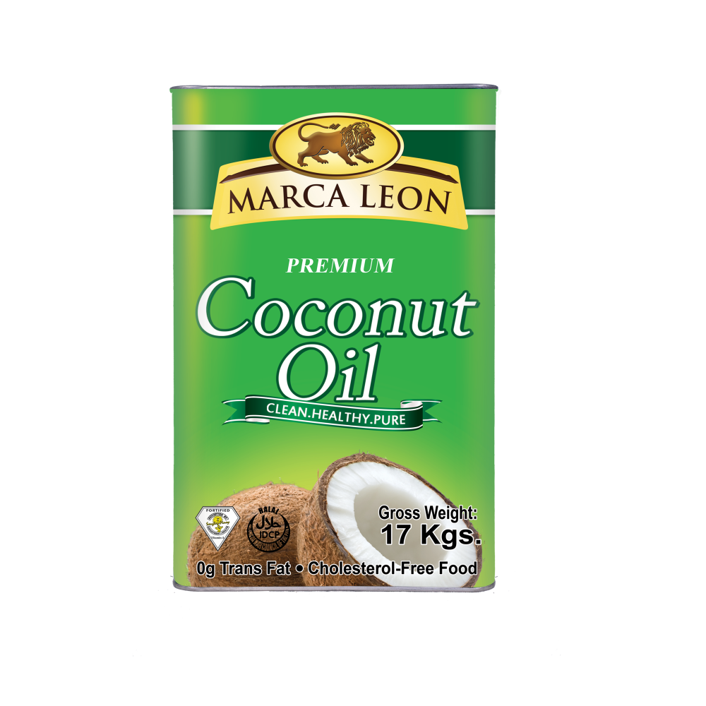 Marca Leon Coconut Oil 17KG Tin