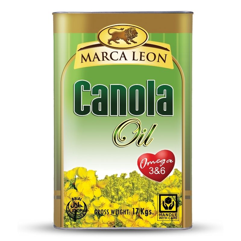 Marca Leon Canola Oil 17KG Tin