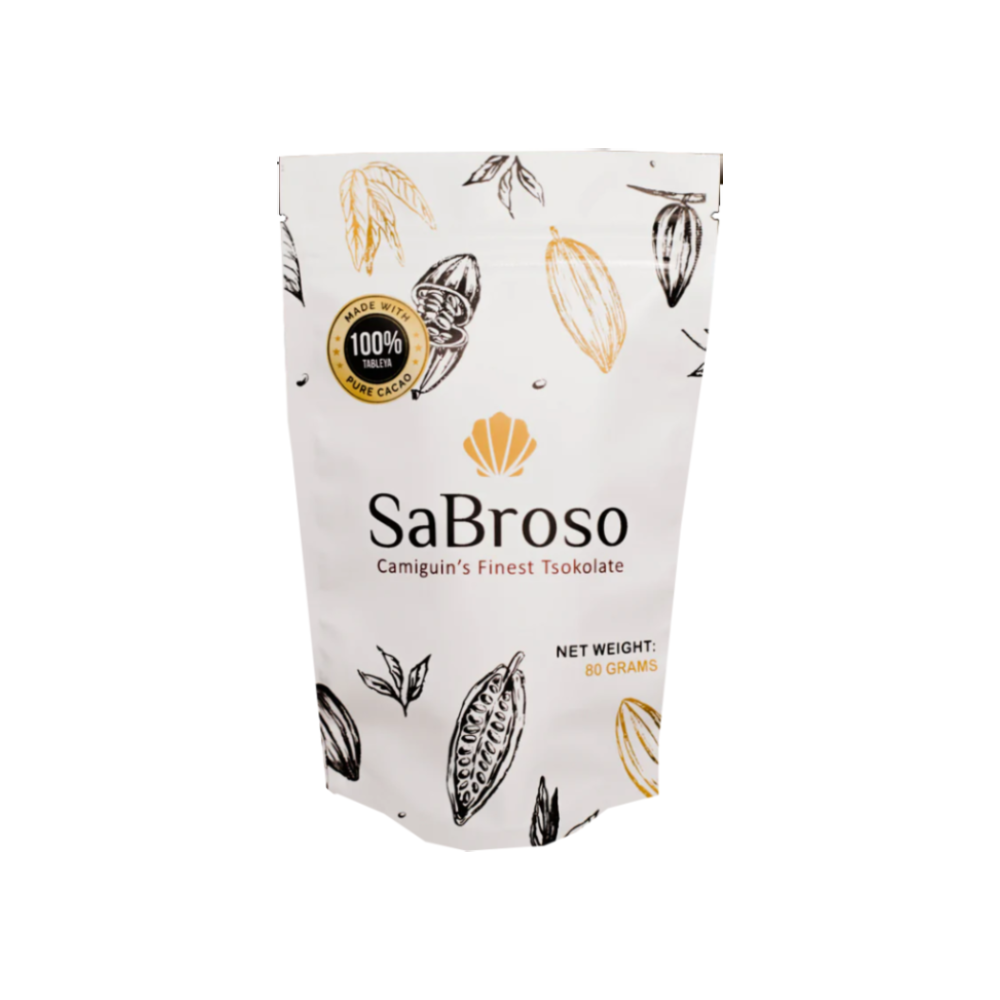 SaBroso 100% Pure Cacao Tablea 80g